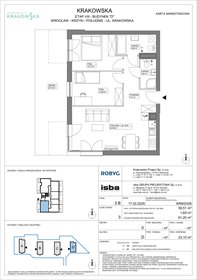 rzut mieszkanie na sprzedaż 60m2 mieszkanie Wrocław, Krzyki, Krakowska 112