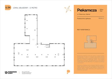 rzut mieszkanie na sprzedaż 756m2 mieszkanie Gdańsk, Morena, Piekarnicza 6