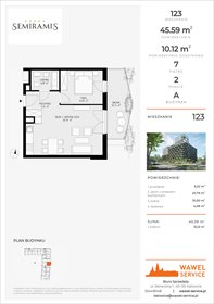 rzut mieszkanie na sprzedaż 46m2 mieszkanie Katowice, Bogucice - Dąbrówka Mała, Wiertnicza 32