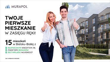 Nowe mieszkanie czteropokojowe Murapol Trzy Lipki Bielsko-Biała, Stare Bielsko, ul. Muszlowa 57m2 Foto 1
