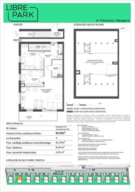 rzut mieszkanie na sprzedaż 63m2 mieszkanie Dębogórze, Pistacjowa 5