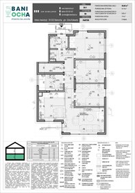 rzut mieszkanie na sprzedaż 75m2 mieszkanie Baniocha