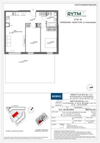 Nowe mieszkanie trzypokojowe Rytm Mokotowa Warszawa, Mokotów, Antoniewska 59m2 Foto 1