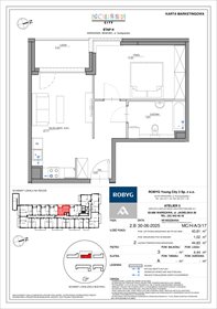 rzut mieszkanie na sprzedaż 44m2 mieszkanie Warszawa, Bemowo, Szeligowska