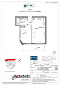 Nowe mieszkanie dwupokojowe Rytm Mokotowa Warszawa, Mokotów, Antoniewska 39m2 Foto 1