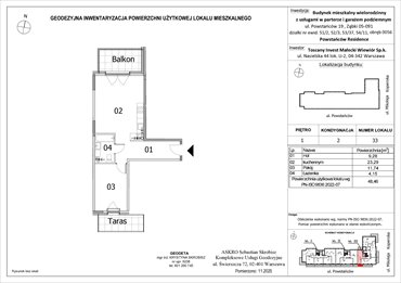 rzut mieszkanie na sprzedaż 48m2 mieszkanie Ząbki, Powstańców 19