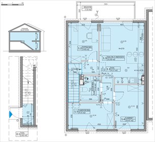 rzut mieszkanie na sprzedaż 64m2 mieszkanie Radzymin, Witosa