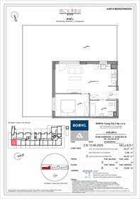 rzut mieszkanie na sprzedaż 45m2 mieszkanie Warszawa, Bemowo, Szeligowska