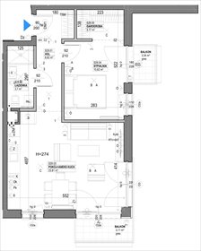 rzut mieszkanie na sprzedaż 50m2 mieszkanie Ożarów Mazowiecki, Widok