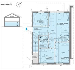 rzut mieszkanie na sprzedaż 60m2 mieszkanie Radzymin, Witosa
