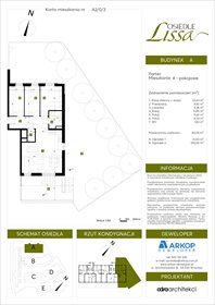 rzut mieszkanie na sprzedaż 80m2 mieszkanie Wrocław, ul. Pawła Eluarda 61-79