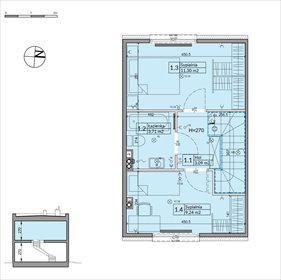 rzut dom na sprzedaż 62m2 dom Boryszew, Nadziei