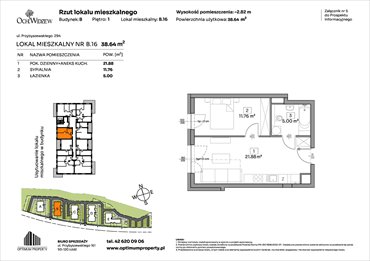 rzut mieszkanie na sprzedaż 39m2 mieszkanie Łódź, Widzew, Przybyszewskiego 292-300