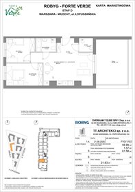 rzut mieszkanie na sprzedaż 60m2 mieszkanie Warszawa, Włochy, Łopuszańska 28