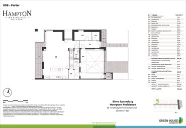 rzut mieszkanie na sprzedaż 268m2 mieszkanie Warszawa, Wilanów, Hlonda 11