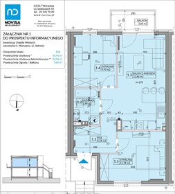 rzut mieszkanie na sprzedaż 55m2 mieszkanie Janczewice, Jedności