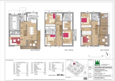 rzut dom na sprzedaż 268m2 dom Warszawa, Ursynów, Jeziorki 47