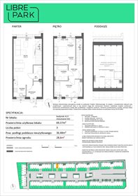 rzut mieszkanie na sprzedaż 69m2 mieszkanie Dębogórze, Pistacjowa 5