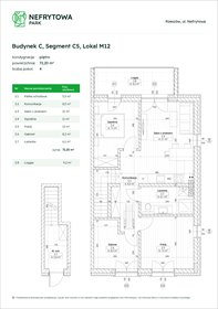 rzut mieszkanie na sprzedaż 72m2 mieszkanie Rzeszów, Załęże, Nefrytowa
