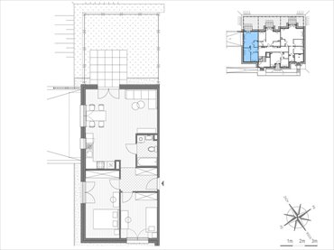rzut mieszkanie na sprzedaż 67m2 mieszkanie Kraków, Bronowice Wielkie, ul.Stawowa 246