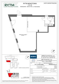 rzut lokal użytkowy na sprzedaż 82m2 lokal użytkowy Warszawa, Mokotów, Antoniewska 3B