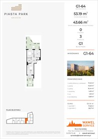 rzut mieszkanie na sprzedaż 53m2 mieszkanie Kraków, Mistrzejowice, Osiedle Piastów 63