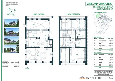 rzut dom na sprzedaż 141m2 dom Minoga