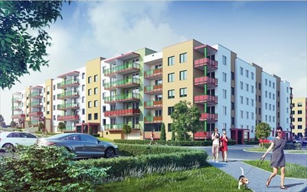 Nowe mieszkanie dwupokojowe SŁONECZNY DOM ETAP G-IV Lublin, Wrotków, ul. Rodakiewicza 5 47m2 Foto 1