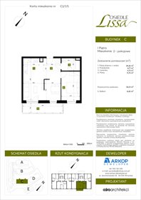 rzut mieszkanie na sprzedaż 51m2 mieszkanie Wrocław, ul. Pawła Eluarda 61-79
