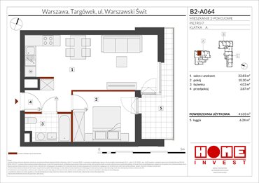 rzut mieszkanie na sprzedaż 41m2 mieszkanie Warszawa, Targówek, ul. Warszawski Świt 12