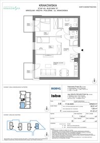 rzut mieszkanie na sprzedaż 60m2 mieszkanie Wrocław, Krzyki, Krakowska 112
