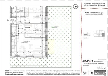rzut mieszkanie na sprzedaż 54m2 mieszkanie Pruszków, Baki, Długosza 42