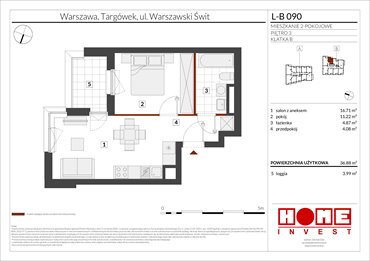 rzut mieszkanie na sprzedaż 37m2 mieszkanie Warszawa, Targówek, ul. Warszawski Świt