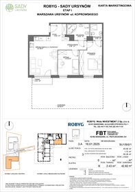rzut mieszkanie na sprzedaż 64m2 mieszkanie Warszawa, Koprowskiego