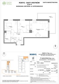 rzut mieszkanie na sprzedaż 60m2 mieszkanie Warszawa, Koprowskiego