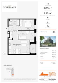 rzut mieszkanie na sprzedaż 52m2 mieszkanie Katowice, Bogucice - Dąbrówka Mała, Wiertnicza 32