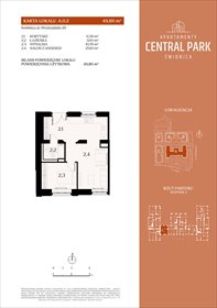 rzut mieszkanie na sprzedaż 50m2 mieszkanie Świdnica, Lipowa 14