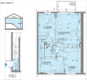 rzut mieszkanie na sprzedaż 64m2 mieszkanie Radzymin, Witosa