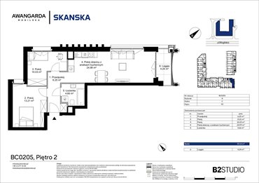 rzut mieszkanie na sprzedaż 59m2 mieszkanie Kraków, Prądnik Czerwony, Mogilska 126
