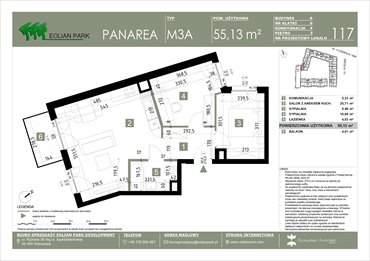 rzut mieszkanie na sprzedaż 55m2 mieszkanie Warszawa, Ursus, Ryżowa