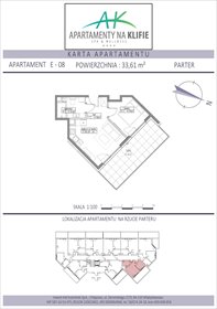 rzut mieszkanie na sprzedaż 34m2 mieszkanie Władysławowo, Żeromskiego 27