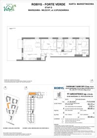 rzut mieszkanie na sprzedaż 84m2 mieszkanie Warszawa, Włochy, Łopuszańska 28