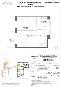 rzut mieszkanie na sprzedaż 39m2 mieszkanie Warszawa, Koprowskiego