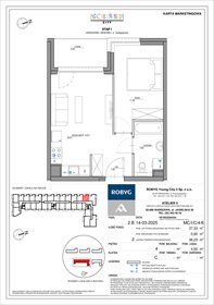 rzut mieszkanie na sprzedaż 37m2 mieszkanie Warszawa, Bemowo, Szeligowska