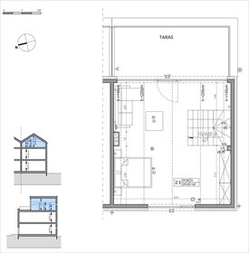 rzut dom na sprzedaż 142m2 dom Jazgarzewszczyzna, Krzywa
