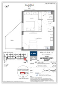 rzut mieszkanie na sprzedaż 44m2 mieszkanie Warszawa, Bemowo, Szeligowska
