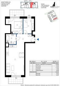 rzut mieszkanie na sprzedaż 63m2 mieszkanie Łódź, Retkinia, Maratońska 49C