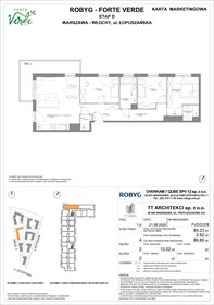 rzut mieszkanie na sprzedaż 84m2 mieszkanie Warszawa, Włochy, Łopuszańska 28