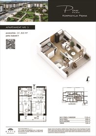 rzut mieszkanie na sprzedaż 32m2 mieszkanie Suwałki, Rotmistrza Witolda Pileckiego 5a