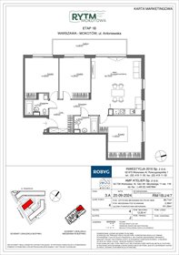 Nowe mieszkanie czteropokojowe Rytm Mokotowa Warszawa, Mokotów, Antoniewska 99m2 Foto 1